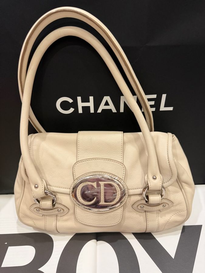 Dior 白色肩背包-7