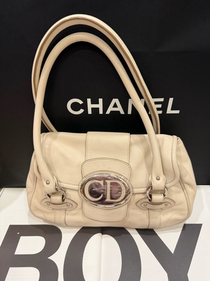 Dior 白色肩背包-8