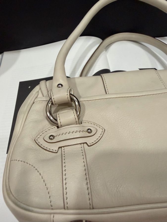 Dior 白色肩背包-20