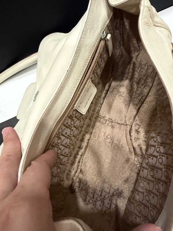 Dior 白色肩背包-28