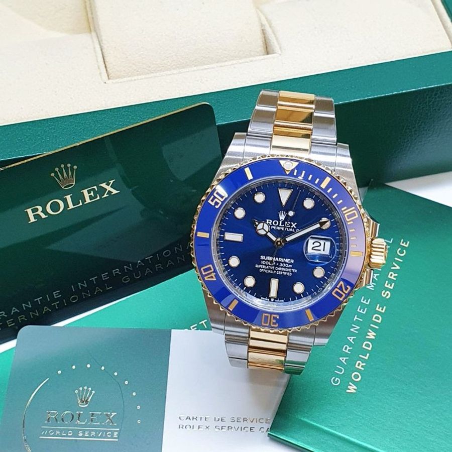【大眾名錶】ROLEX 勞力士126613LB Submariner潛航者 2021/08 熱門年輕 大眾名錶B1478-2