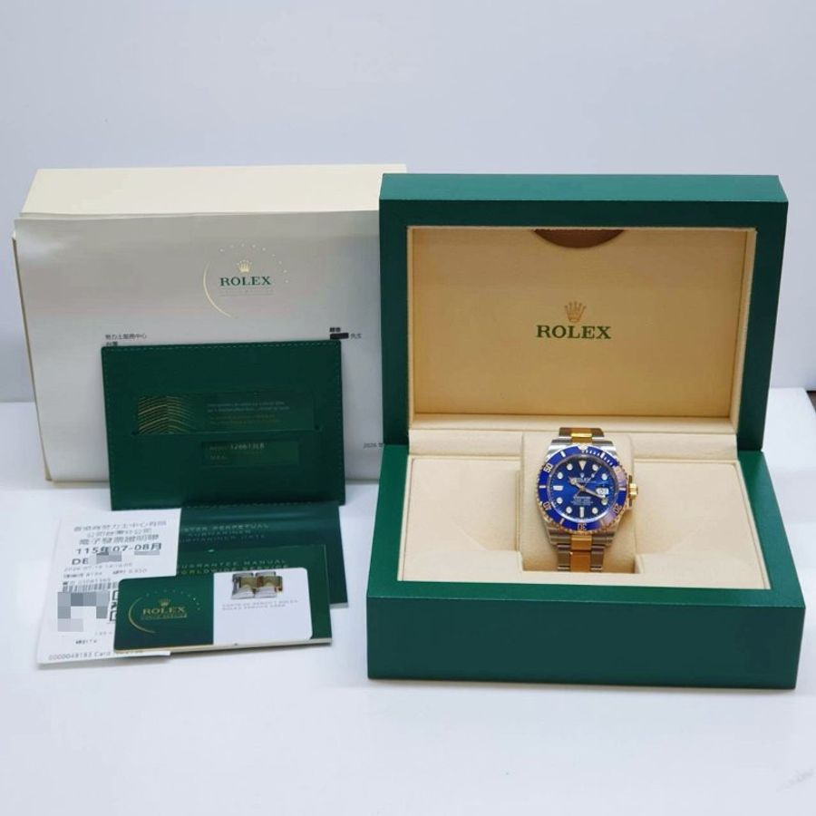 【大眾名錶】ROLEX 勞力士126613LB Submariner潛航者 2021/08 熱門年輕 大眾名錶B1478-9