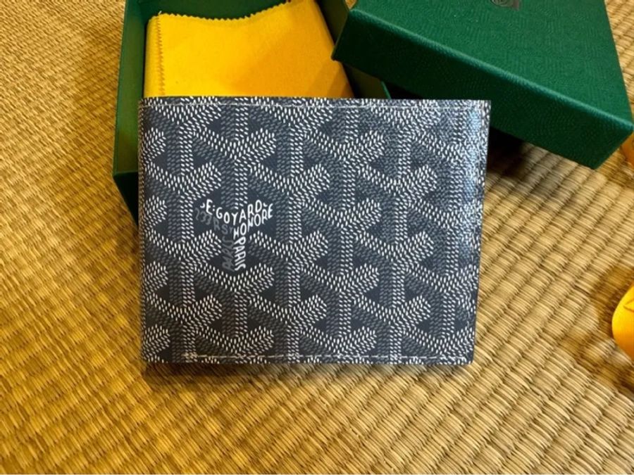 Goyard 八卡短夾 灰色Victoire 全新-1