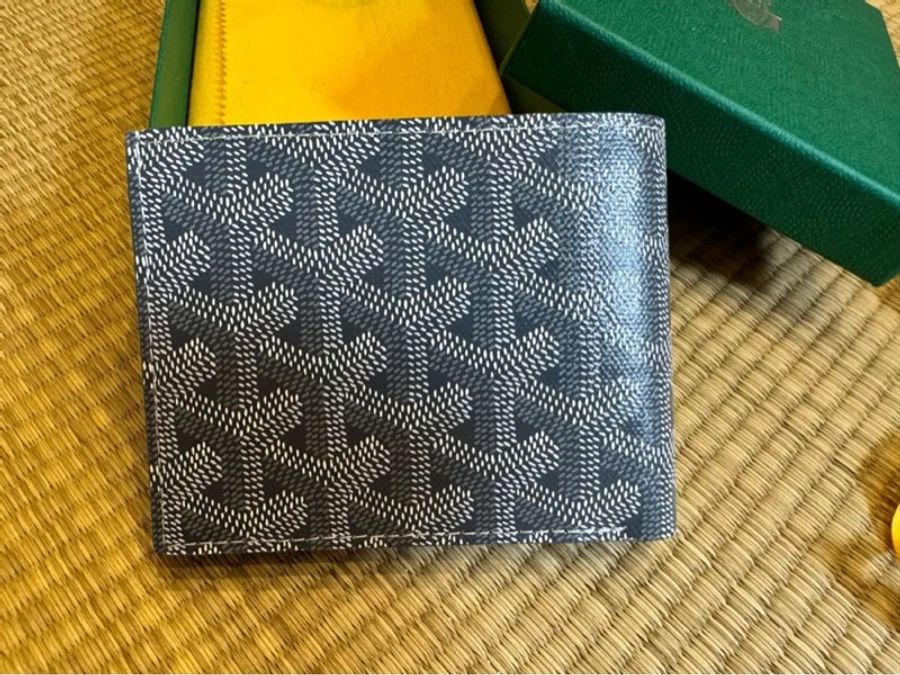 Goyard 八卡短夾 灰色Victoire 全新-2