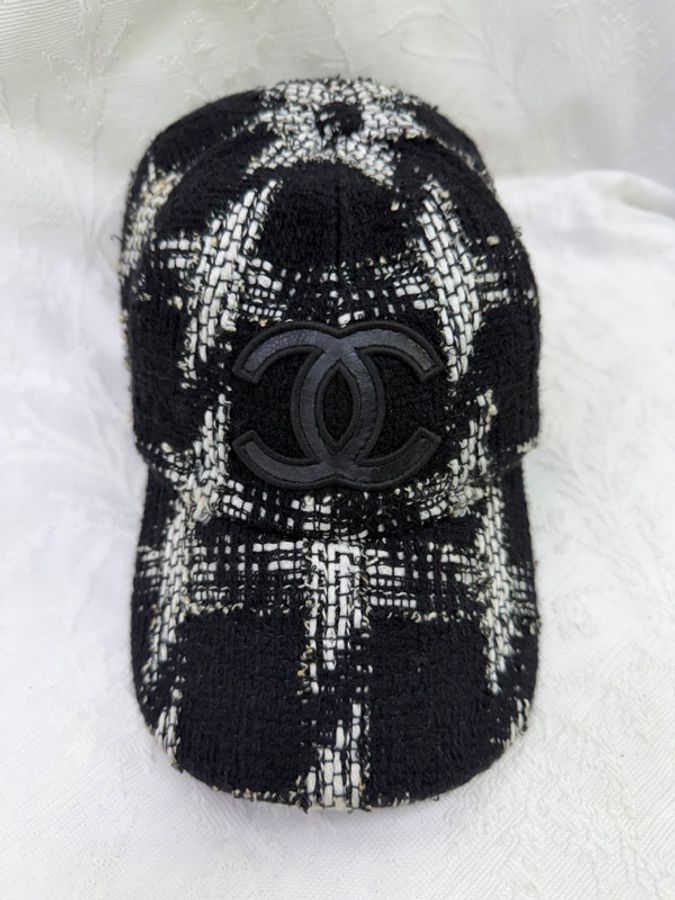 Chanel Tweed Cap-0