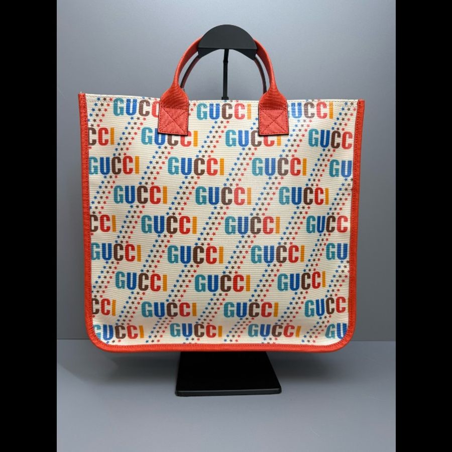 Gucci 古馳印花托特包-1