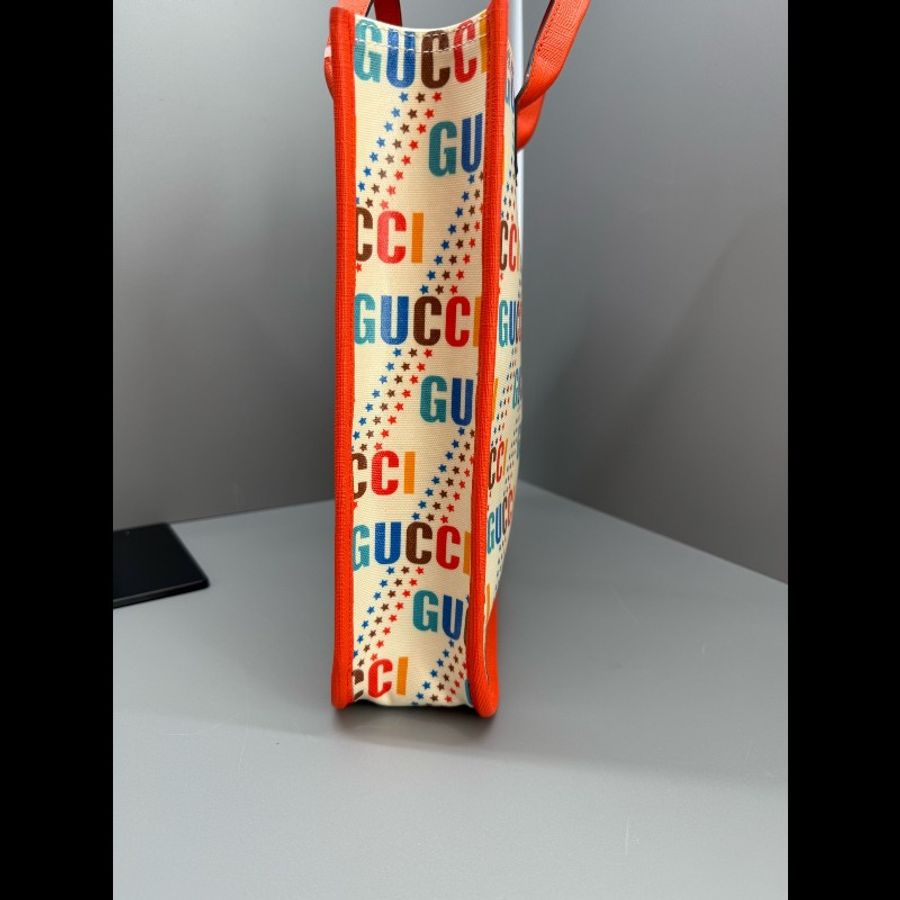 Gucci 古馳印花托特包-5