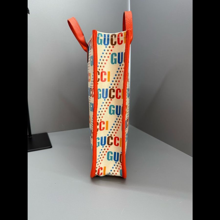 Gucci 古馳印花托特包-6