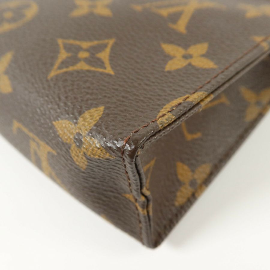 LOUIS VUITTON Monogram Poche Toilette 15金扣手拿包-11