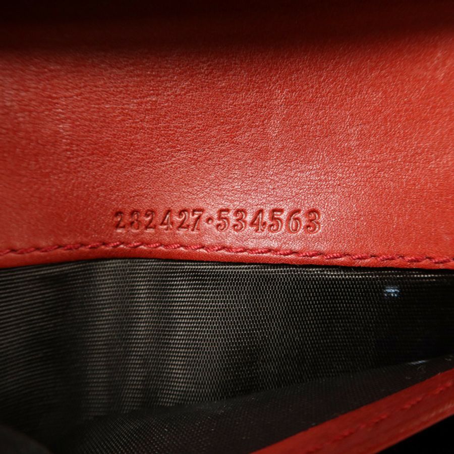 GUCCI 塗層帆布Wed Continental Long Wallet金扣長錢包-8