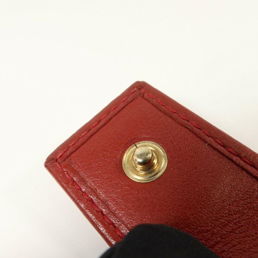 GUCCI 塗層帆布Wed Continental Long Wallet金扣長錢包-15