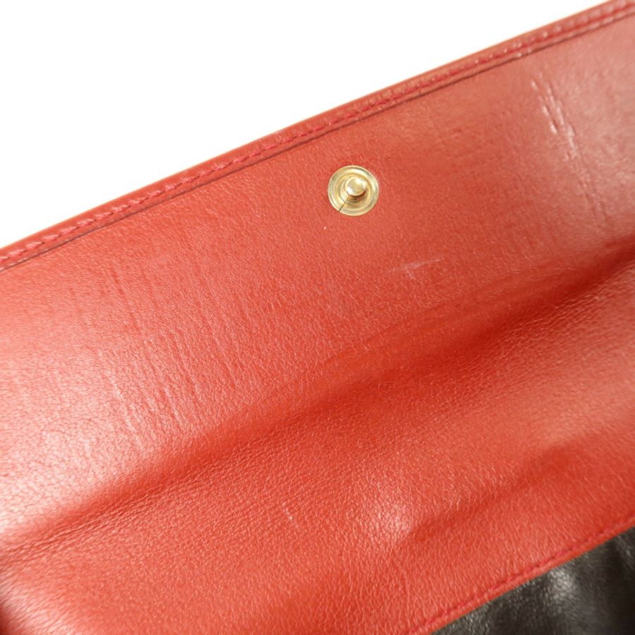 GUCCI 塗層帆布Wed Continental Long Wallet金扣長錢包-18