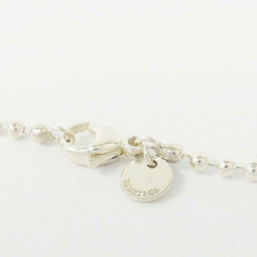 TIFFANY&CO 925純銀Heart Long Necklace項鏈-4