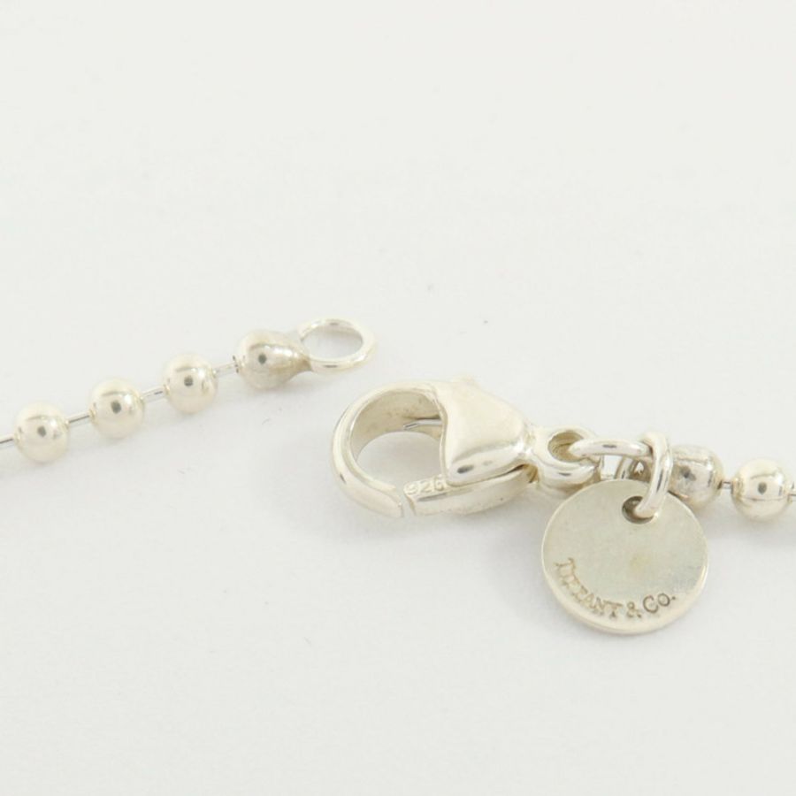 TIFFANY&CO 925純銀Heart Long Necklace項鏈-5