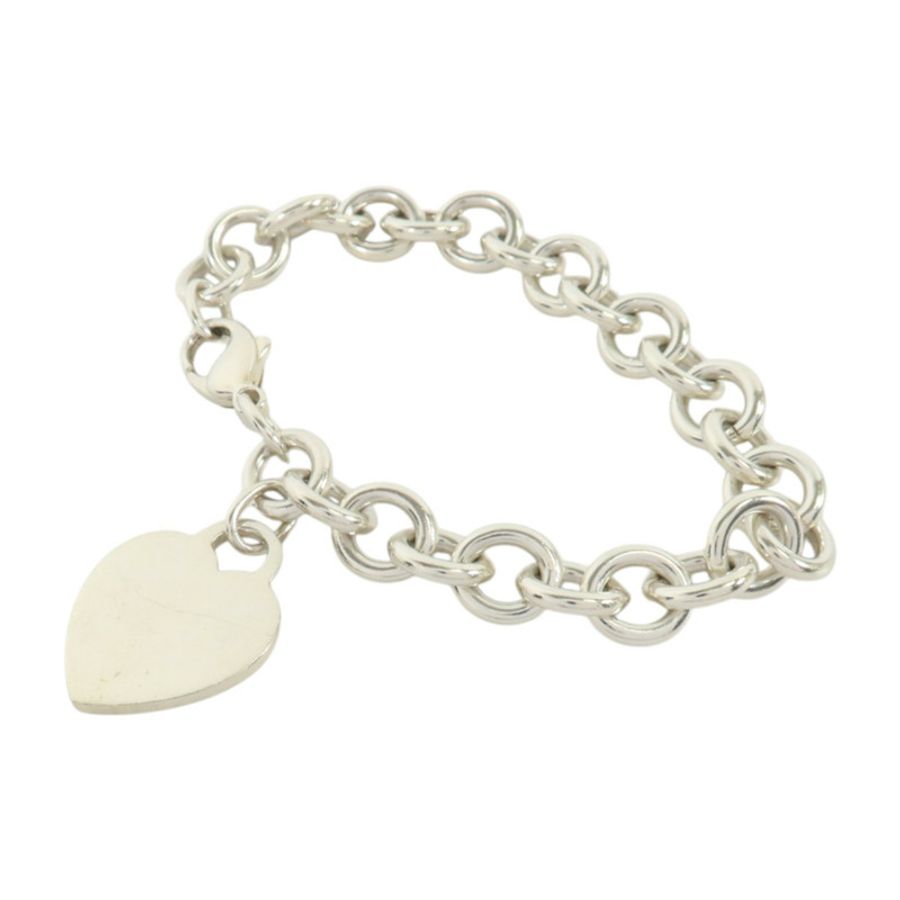 TIFFANY&CO 925純銀Return to Heart Tag手鏈-1