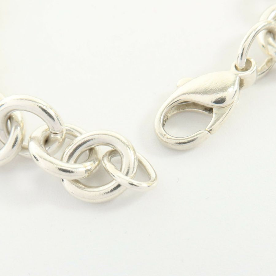 TIFFANY&CO 925純銀Return to Heart Tag手鏈-7