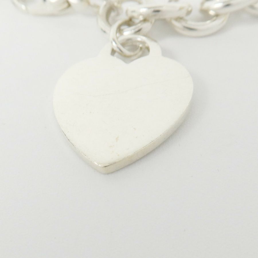 TIFFANY&CO 925純銀Return to Heart Tag手鏈-11