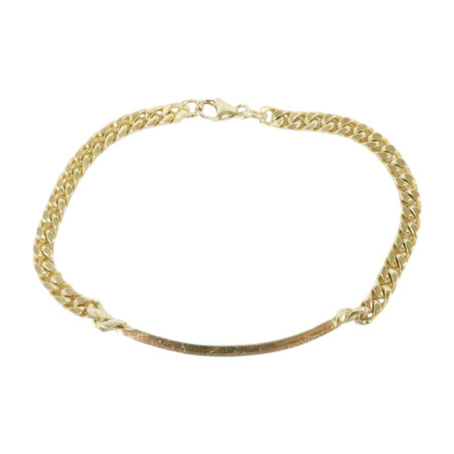 BOTTEGA VENETA 925純銀ID Bracelet手鏈-3