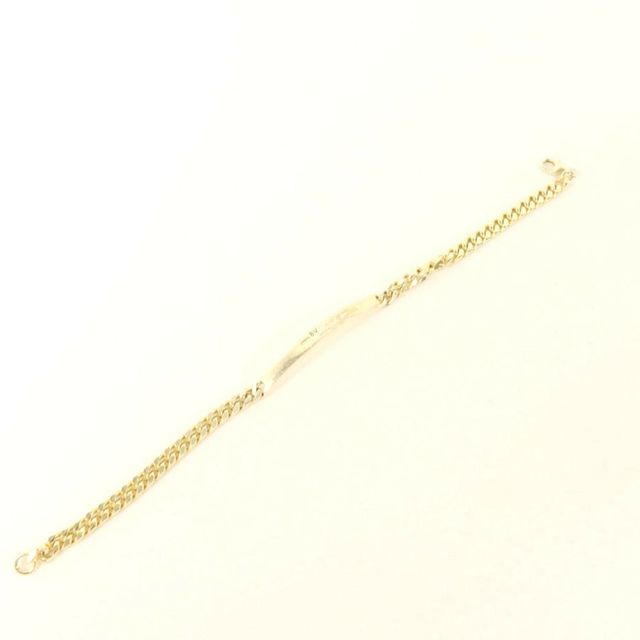BOTTEGA VENETA 925純銀ID Bracelet手鏈-6