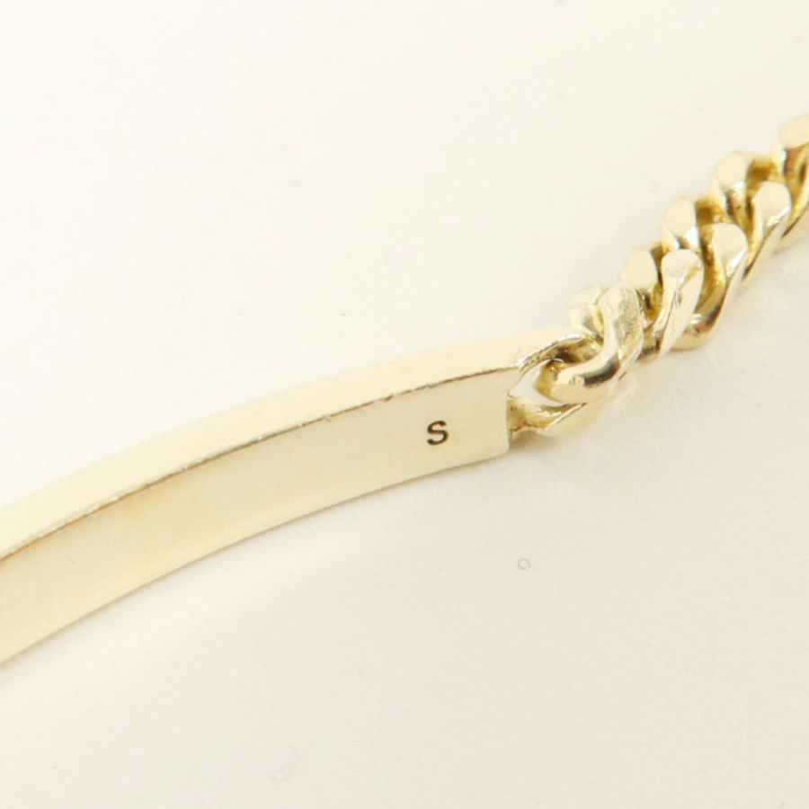 BOTTEGA VENETA 925純銀ID Bracelet手鏈-10