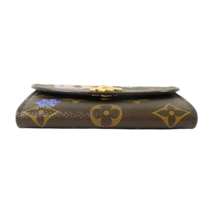 LOUIS VUITTON Monogram Rosalie金扣卡片套-3