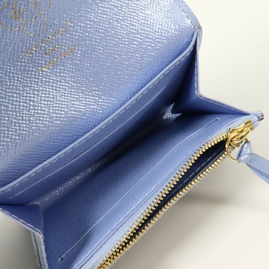 LOUIS VUITTON Monogram Rosalie金扣卡片套-4