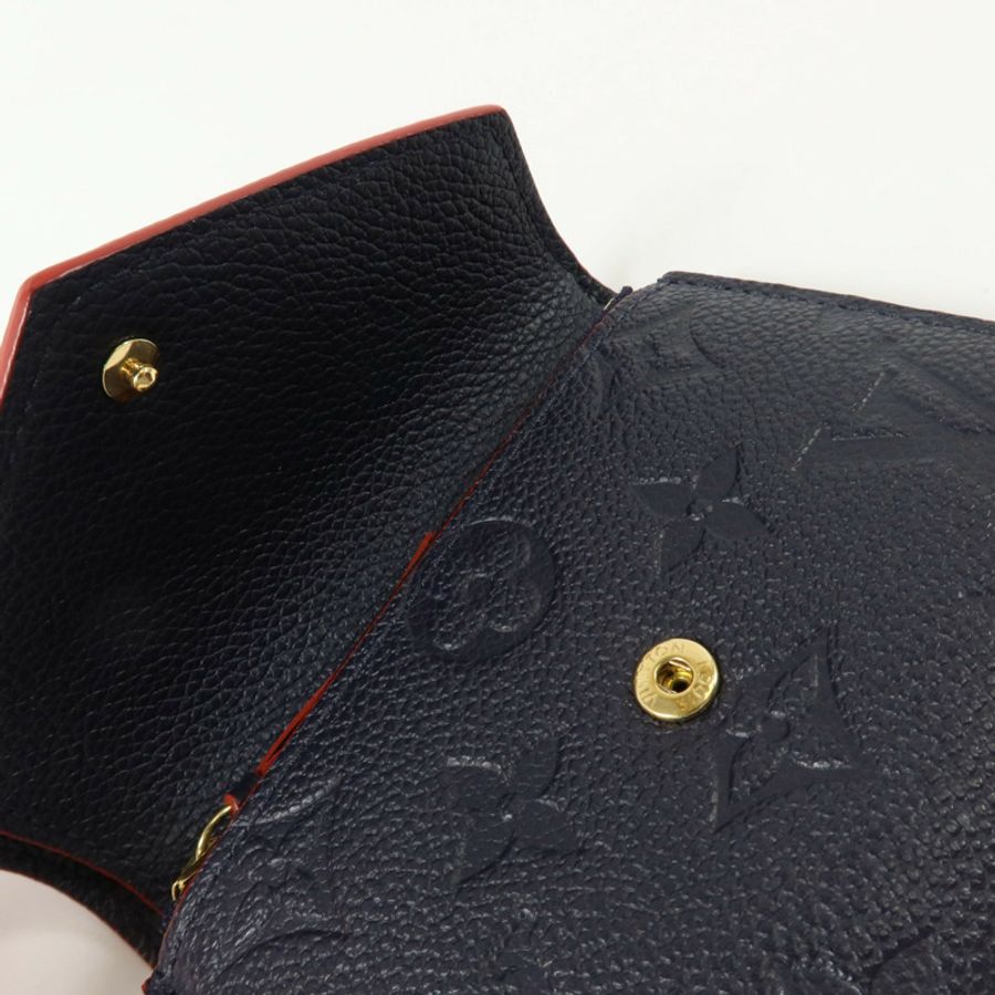 LOUIS VUITTON Monogram Empreinte Victorine金扣錢包-16
