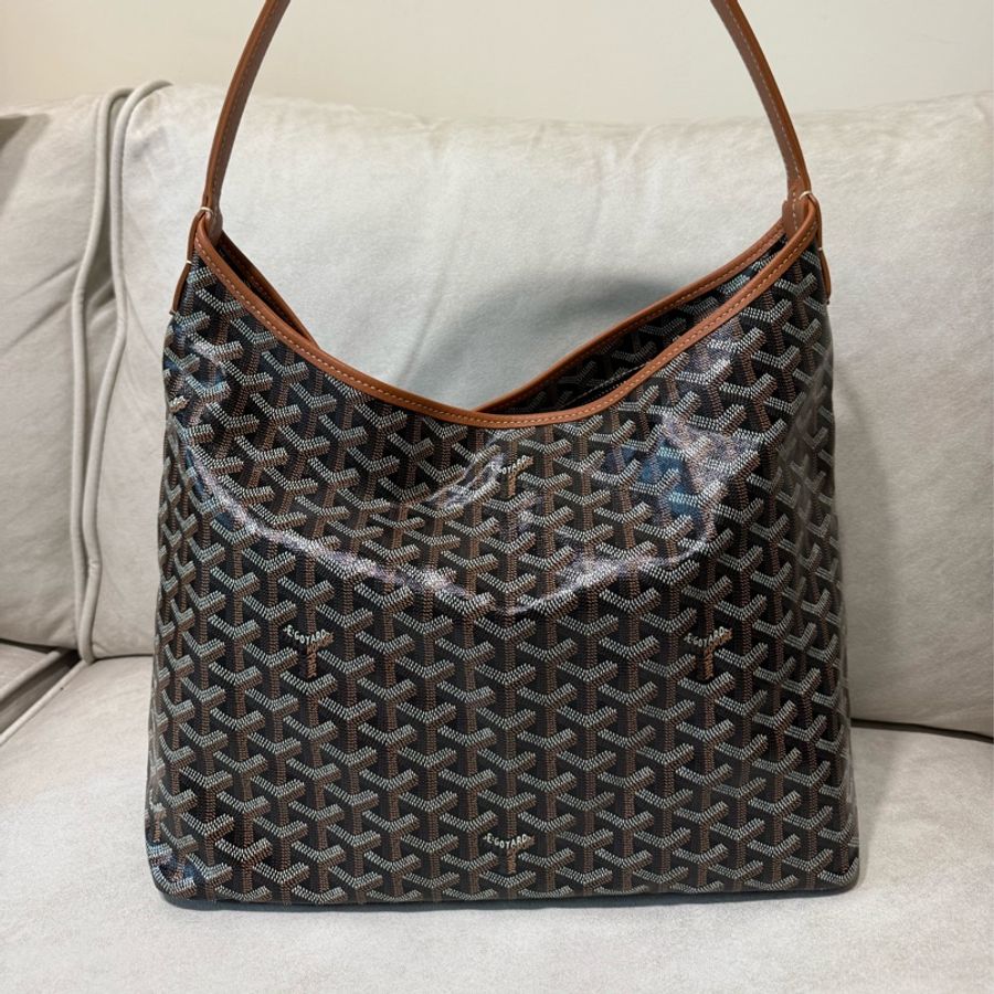 Goyard hobo Goyard包包 棕色 專櫃全配-0