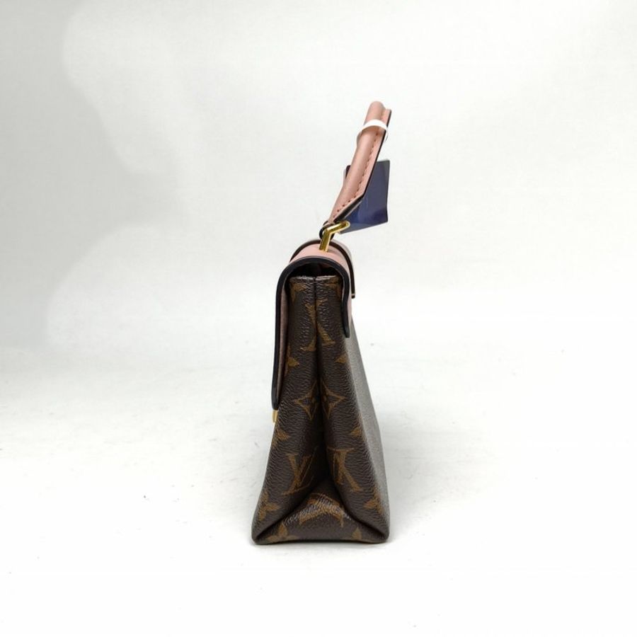 LOUIS VUITTON LockyBB鎖頭包粉色PVC金扣2010肩背包-1