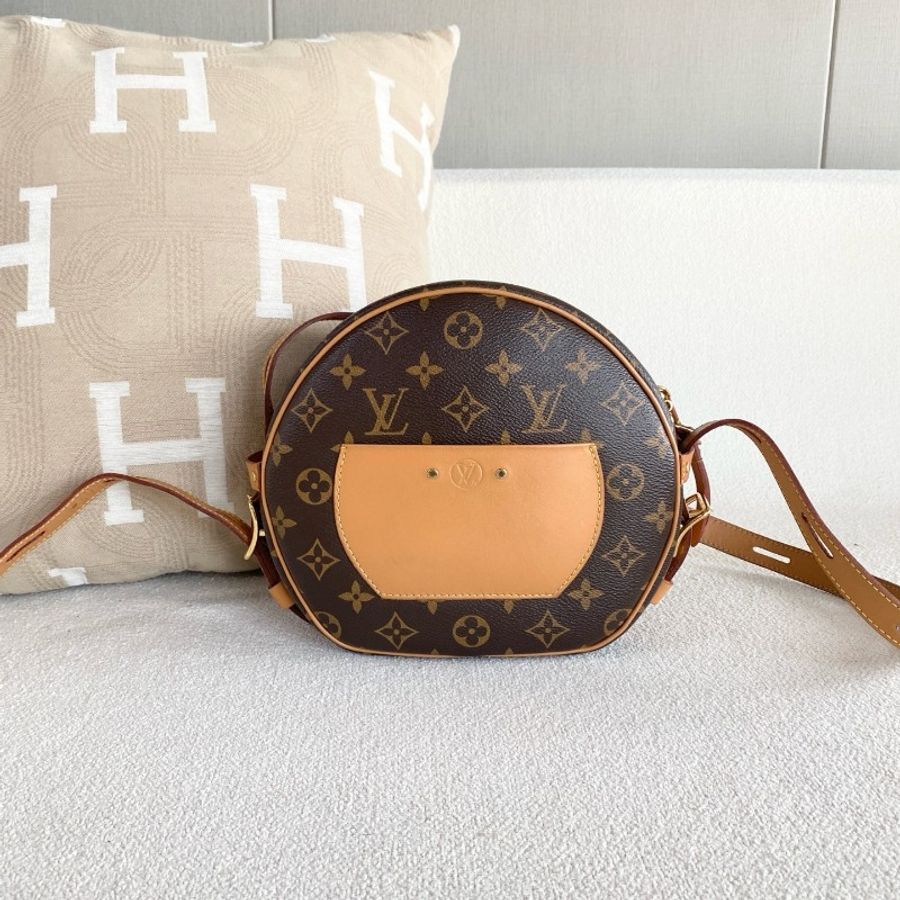 Louis Vuitton 老花軟圓餅包-2