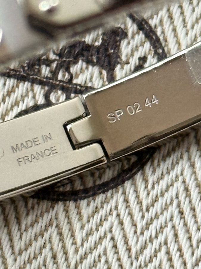 Hermes Mini Clic H 黑色 銀釦 PM 尺寸 手環-5