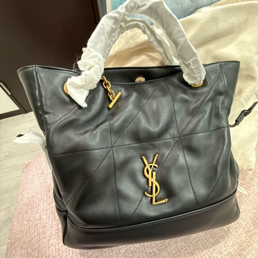 聖羅蘭JAMIE 小羊皮手提袋-1
