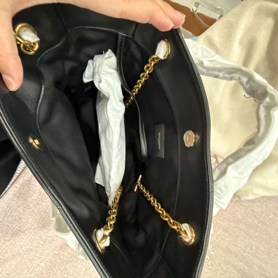 聖羅蘭JAMIE 小羊皮手提袋-3