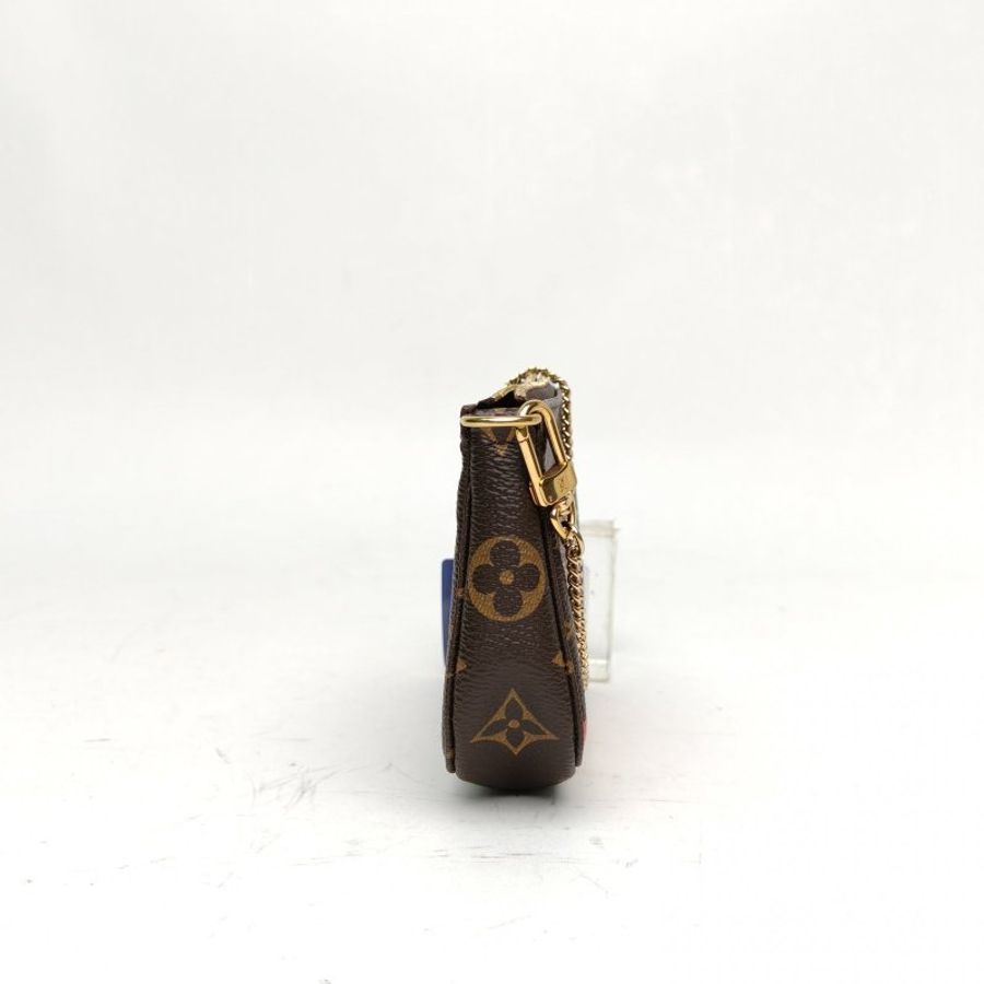 LOUIS VUITTON Pochette小麻將包老花PVC限定丁丁歷險肩背包-3
