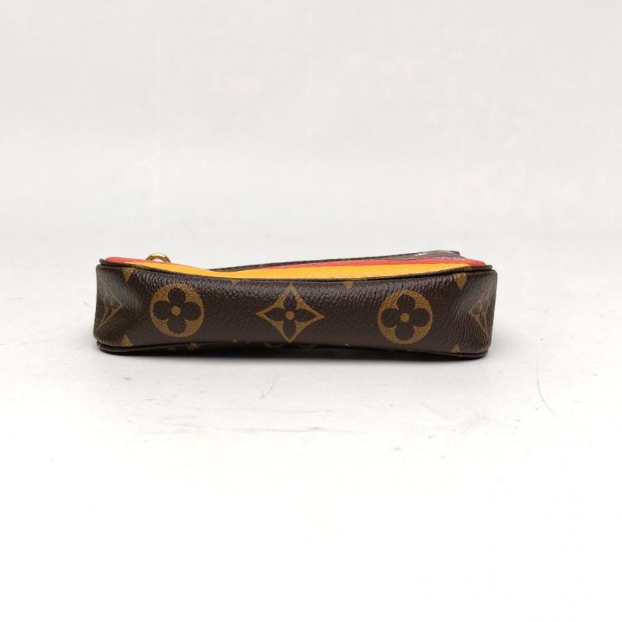 LOUIS VUITTON Pochette小麻將包老花PVC限定丁丁歷險肩背包-4