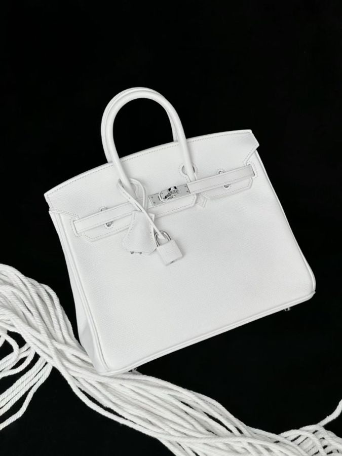Hermès爱马仕 Birkin25 01纯白-0