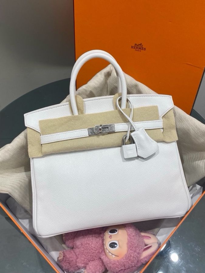 Hermès爱马仕 Birkin25 01纯白-1
