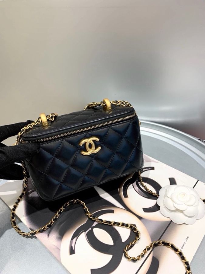 Chanel香奈儿 24C黑金 化妆长盒子-0
