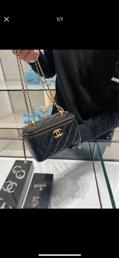 Chanel香奈儿 24C黑金 化妆长盒子-4