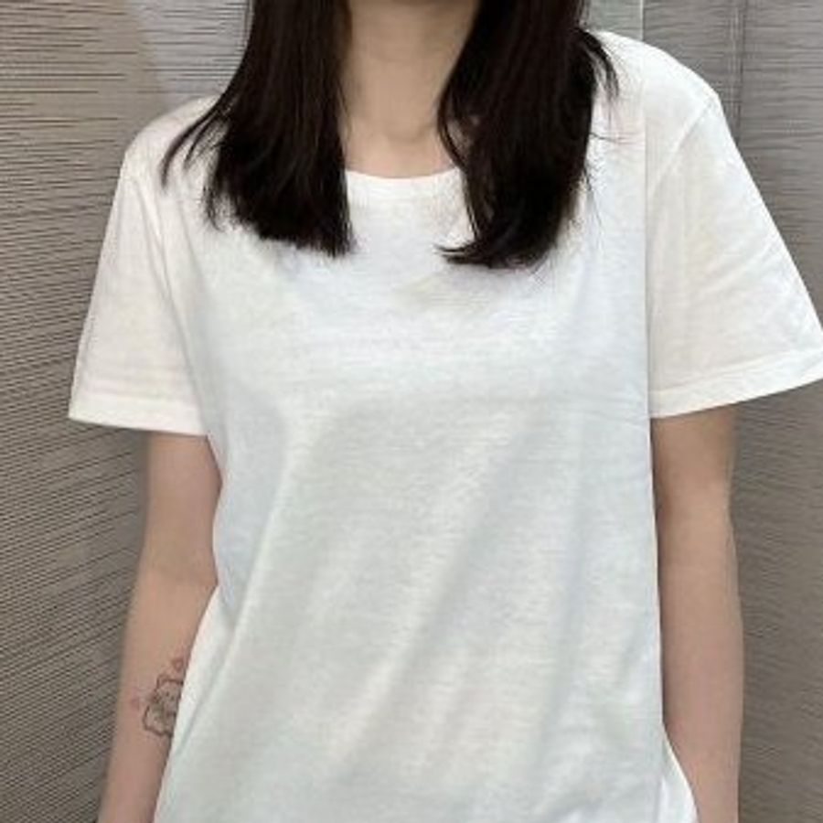 💎Han's house精品服飾💎 CELINE 凱旋門 刺繡 短 T 男女共穿 義大利製 現貨  L-4