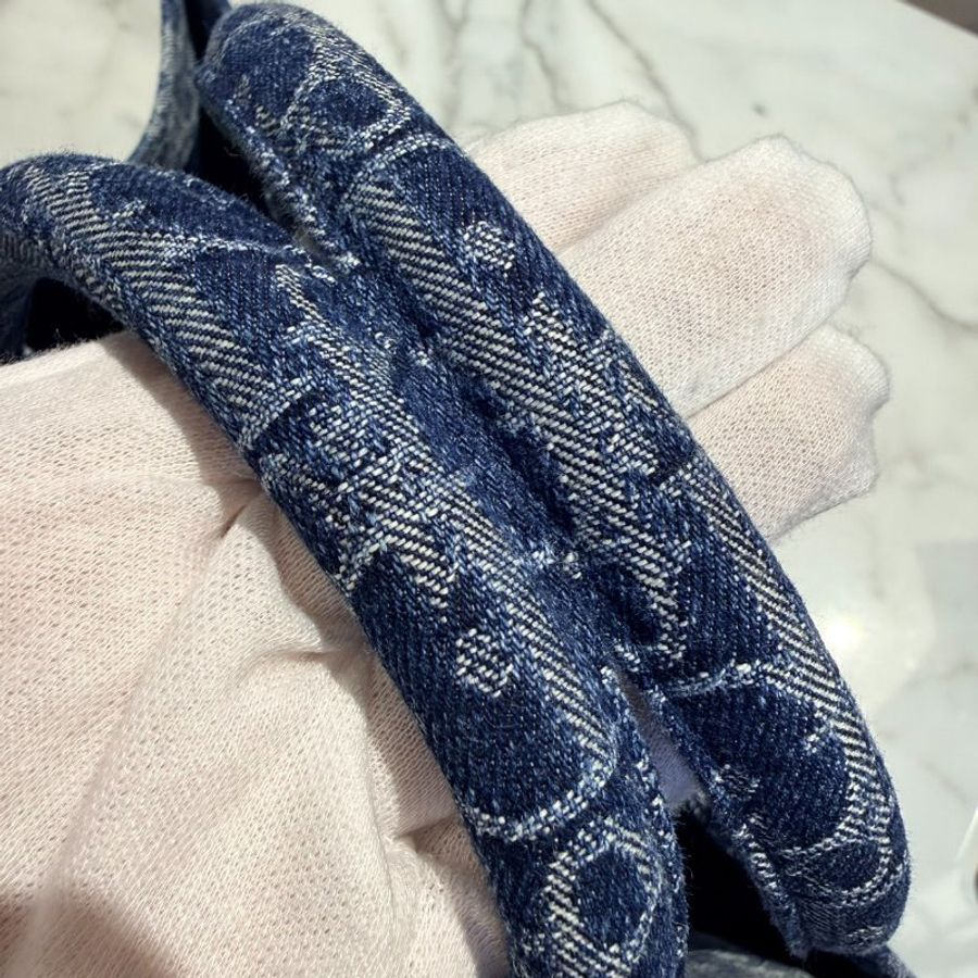 DIOR Book Tote 單寧緹花大號托特包-8