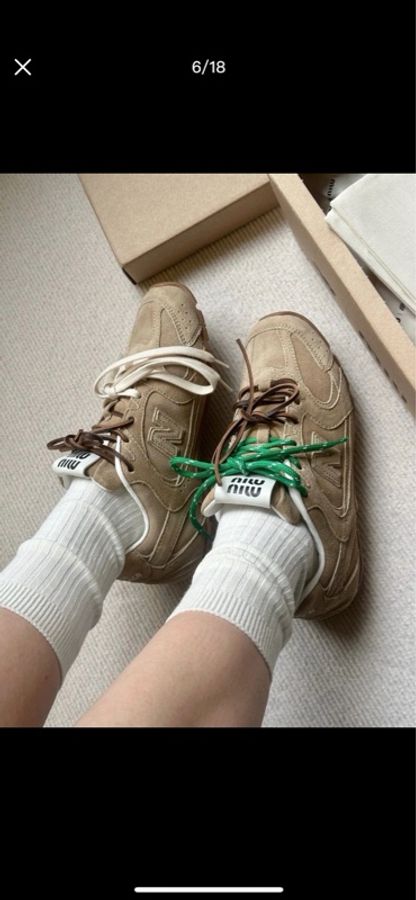 miumiu x New Balance 530联名鞋休闲运动鞋-3