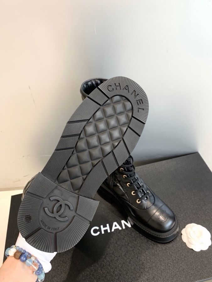 CHANEL香奈儿 24k菱格长靴-1