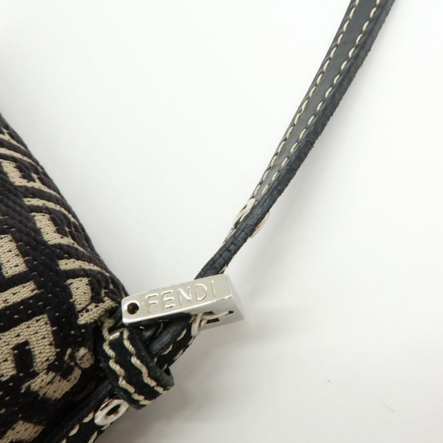 FENDI Vintage 針織款迷你胖法棍包-9