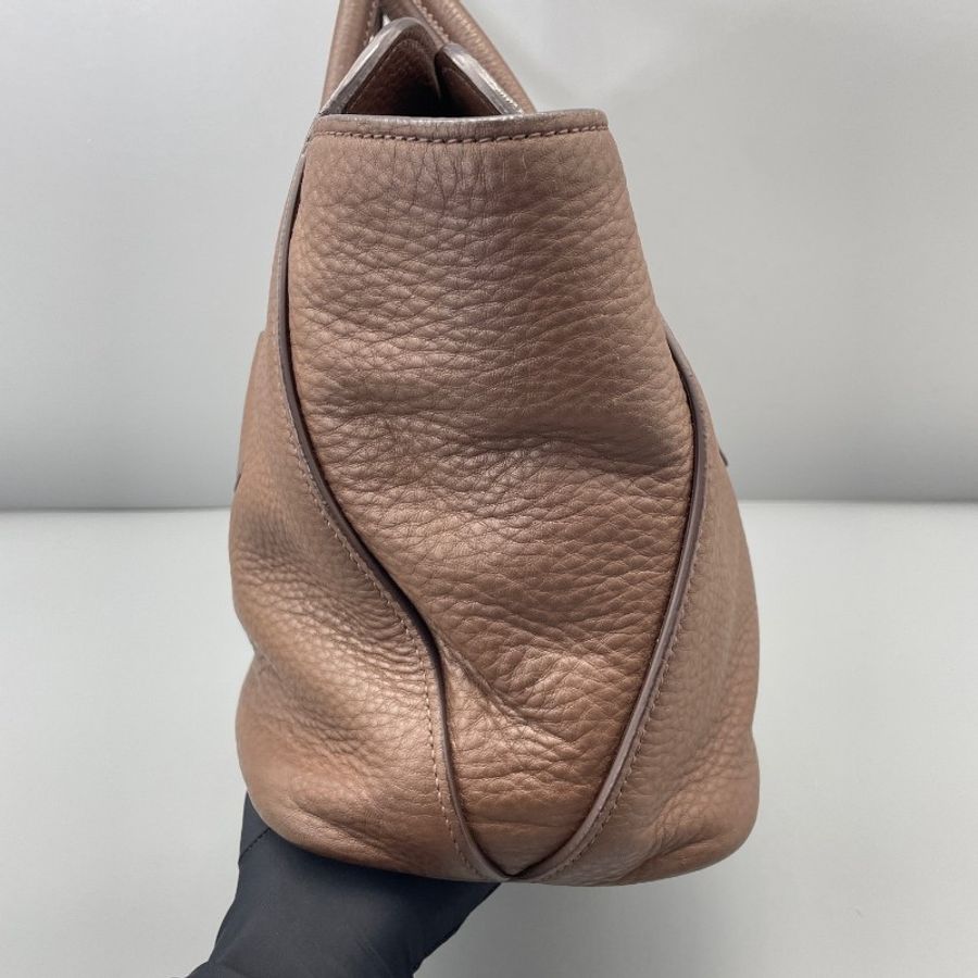 Prada 手提單肩包巧克力-2