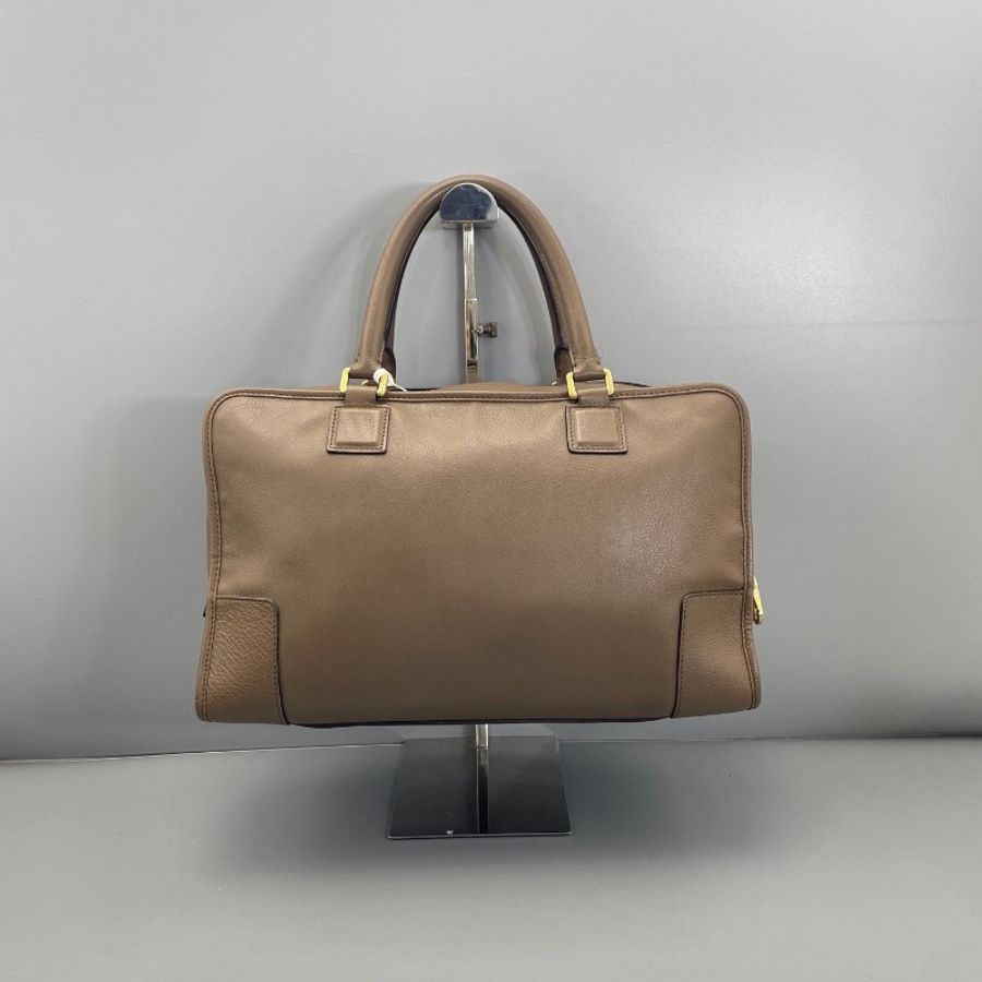 LOEWE 亞馬遜手提包棕色-1