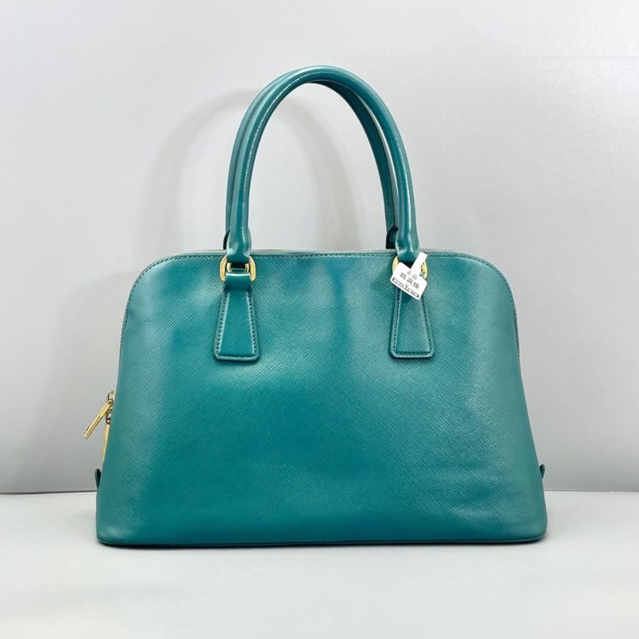 Prada 貝殼包中號湖綠色-1