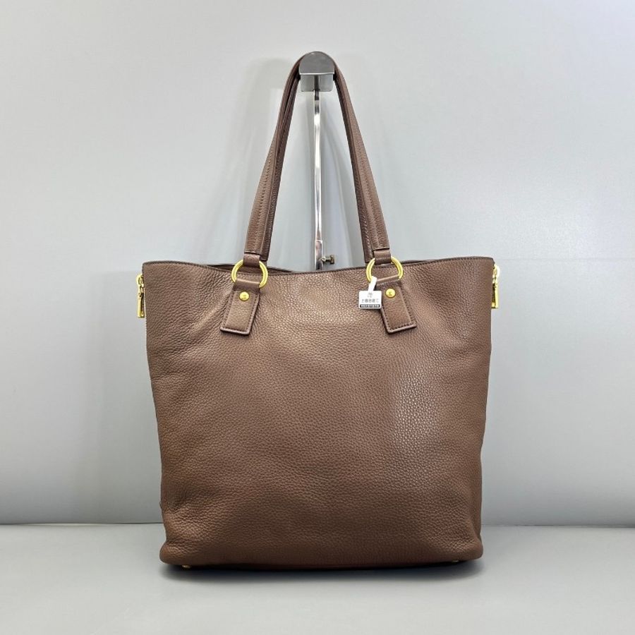 Prada 手提包托特包棕色肩背包-1