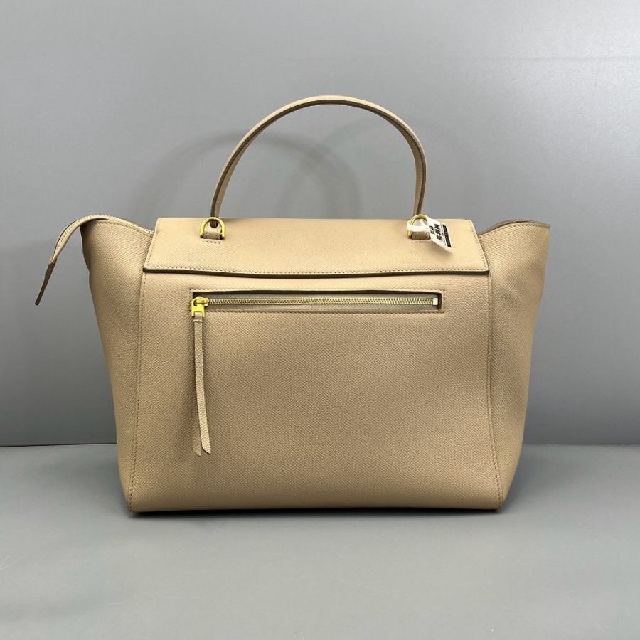Celine 鯰魚包中號奶茶色-1