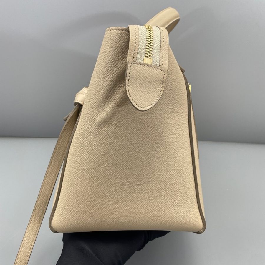 Celine 鯰魚包中號奶茶色-2
